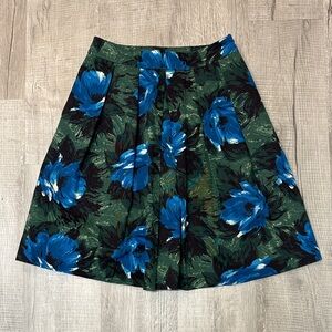 Boden Sophie Green and Blue Skirt | 4R